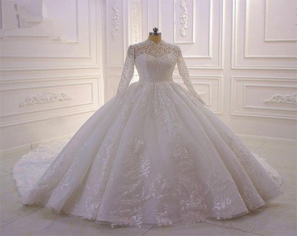 luxury muslim long sleeves ball gown wedding dresses 2020 high neck lace appliqued beaded plus size bridal gowns robe de mariee2594092, White
luxury muslim long sleeves ball gown wedding dresses 2020 high neck lace appliqued beaded plus size bridal gowns robe de mariee2594092, White