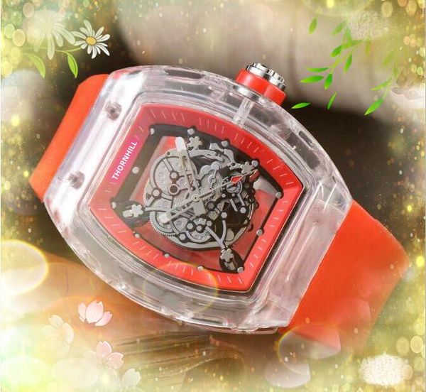 men automatic quartz movement brand watches rubber strap business sports hollow transparent sekelton dial clock imported crystal mirror watc, Slivery;brown
men automatic quartz movement brand watches rubber strap business sports hollow transparent sekelton dial clock imported crystal mirror watc, Slivery;brown