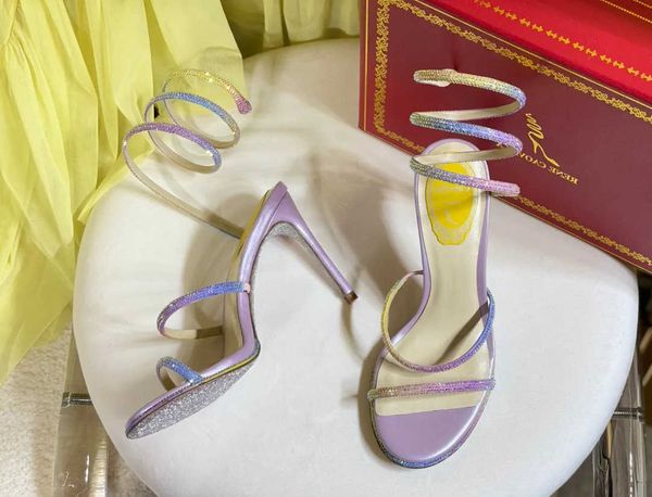 rene caovilla cleo open toe sandals crystal embellished spiral snake tail sandals twining rhinestone sandal women maroon stiletto heels shoe, Black
rene caovilla cleo open toe sandals crystal embellished spiral snake tail sandals twining rhinestone sandal women maroon stiletto heels shoe, Black