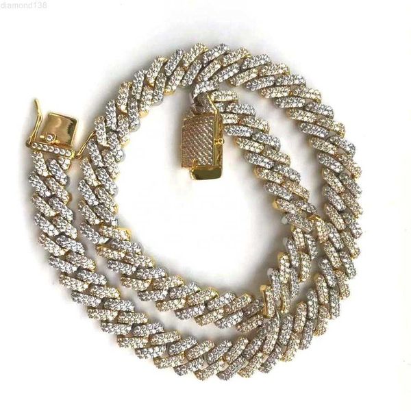 iced out prong cuban chain hiphop sharp cuban chain gold plated cuban chain, Silver
iced out prong cuban chain hiphop sharp cuban chain gold plated cuban chain, Silver