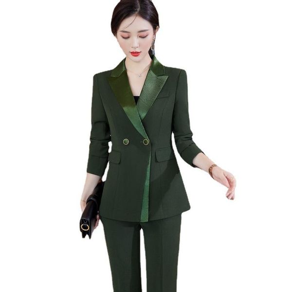 pants fall winter women blazer and pants set business work wear suit ol style jacket coat blaser formal professional trouser set, White
pants fall winter women blazer and pants set business work wear suit ol style jacket coat blaser formal professional trouser set, White