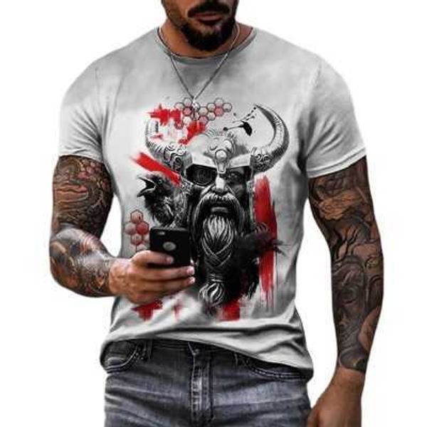 2023 summer new 3d print warrior fashion men's short sleeve t-shirt shirt men{category}, White;black
2023 summer new 3d print warrior fashion men's short sleeve t-shirt shirt men{category}, White;black