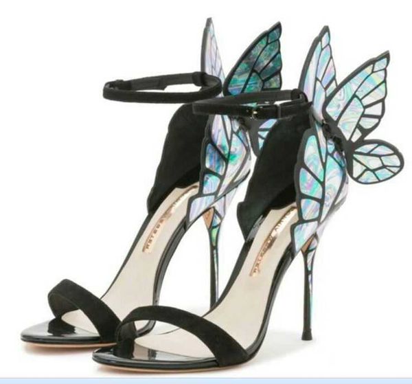 sophia webster sandals genuine leather pumps butterfly high heel sandals for women stiletto shoes, Black
sophia webster sandals genuine leather pumps butterfly high heel sandals for women stiletto shoes, Black