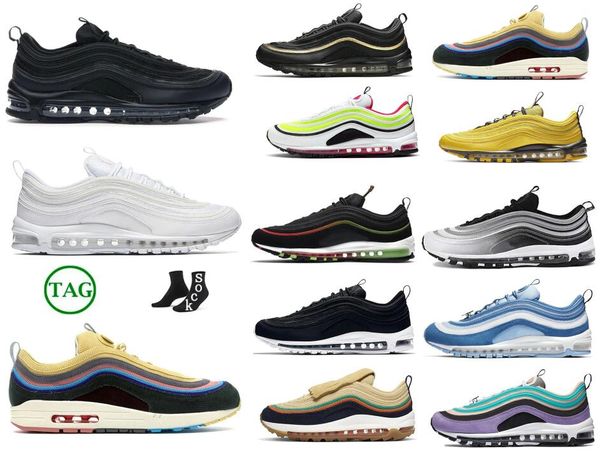 97s running shoes sports runner triple white black silver bullet laser blue halloween woven the future south beach persian violet men women
97s running shoes sports runner triple white black silver bullet laser blue halloween woven the future south beach persian violet men women