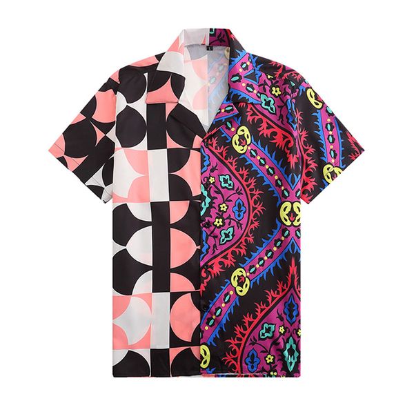 luxury designer shirt mens fashion silk bowling shirt summer hawaii slim fit short sleeve shirt, White;black
luxury designer shirt mens fashion silk bowling shirt summer hawaii slim fit short sleeve shirt, White;black