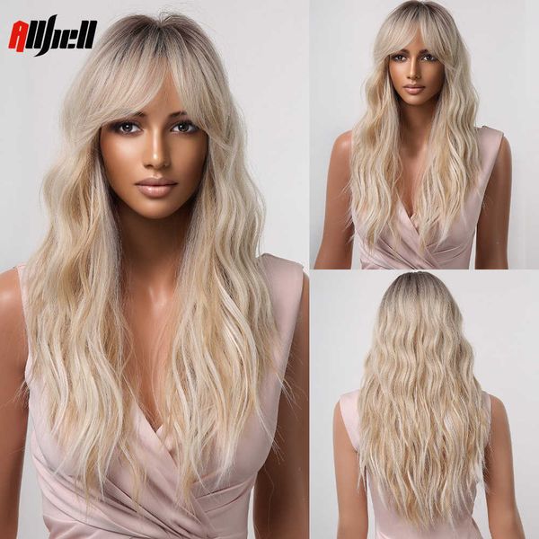 lace wigs long wave ombre blonde wigs with bangs for black women natural wavy daily wedding wig cosplay natural female hair heat resistant z, Black;brown
lace wigs long wave ombre blonde wigs with bangs for black women natural wavy daily wedding wig cosplay natural female hair heat resistant z, Black;brown