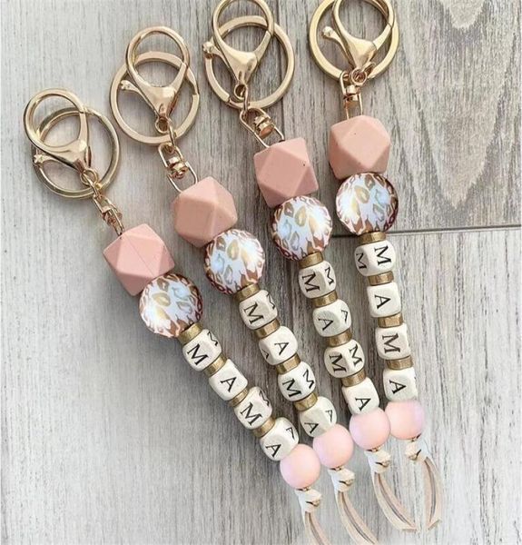 2022 new mother039s day gift leopard print silicone wood bead mama keychain keychain for mom6652878, Silver
2022 new mother039s day gift leopard print silicone wood bead mama keychain keychain for mom6652878, Silver