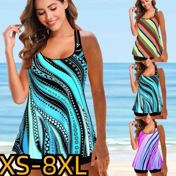 women's swimwear 2022 summer women high waist tankini swimwear bathing suit female two piece set monokini new design printing bikini sw, White;black
women's swimwear 2022 summer women high waist tankini swimwear bathing suit female two piece set monokini new design printing bikini sw, White;black