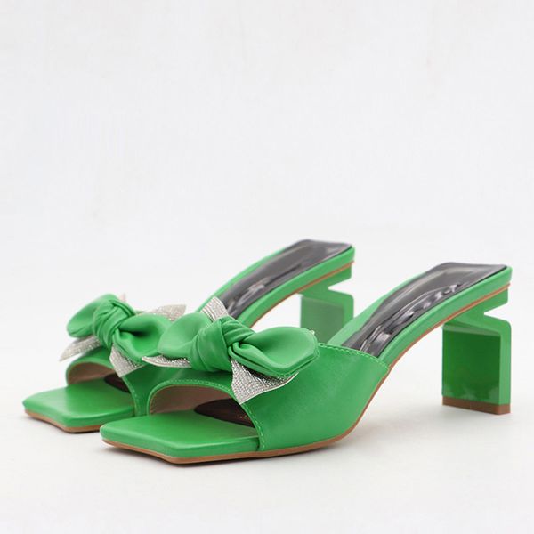 liyke 2023 new fashion crystal butterfly-knot womens strange heels slippers sandals summer square toe slides party dress shoes, Black
liyke 2023 new fashion crystal butterfly-knot womens strange heels slippers sandals summer square toe slides party dress shoes, Black