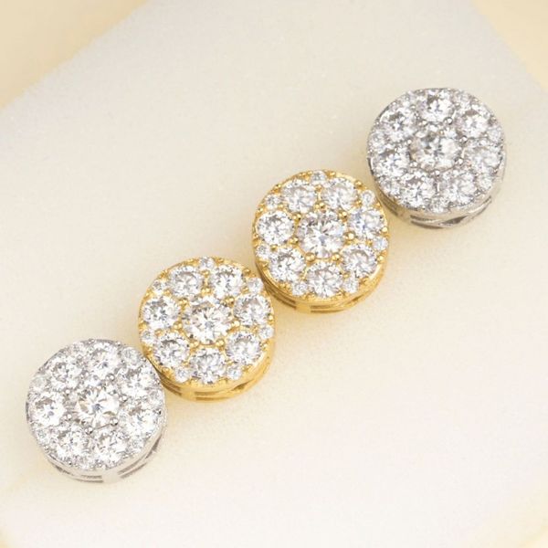 passed test 4mm moissanite earrings studs s925 silver diamond charm jewelry men and women classic earrings, Golden;silver
passed test 4mm moissanite earrings studs s925 silver diamond charm jewelry men and women classic earrings, Golden;silver