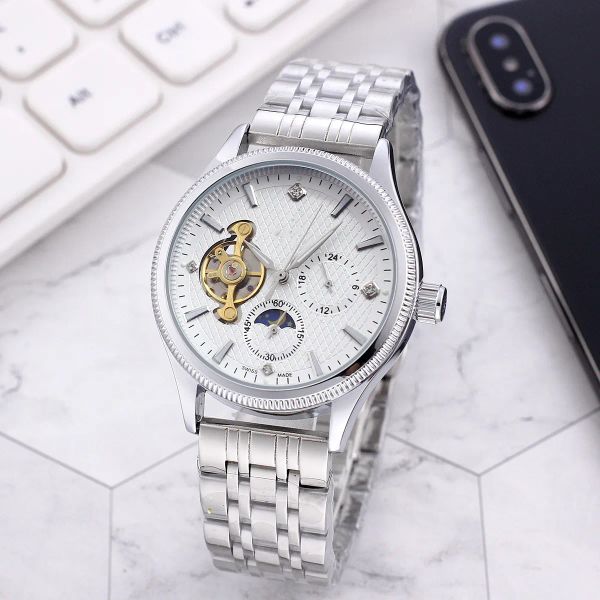 2023 mens wristwatches designer automatic mechanical watches boutique steel strap designer tourbillon watches for men wholesale watch gift #, Slivery;golden
2023 mens wristwatches designer automatic mechanical watches boutique steel strap designer tourbillon watches for men wholesale watch gift #, Slivery;golden
