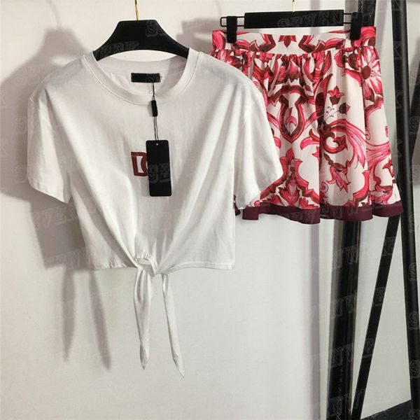 cropped womens dress 2pcs sets letter printed tie t shirt high waist short skirts suits for women, White
cropped womens dress 2pcs sets letter printed tie t shirt high waist short skirts suits for women, White