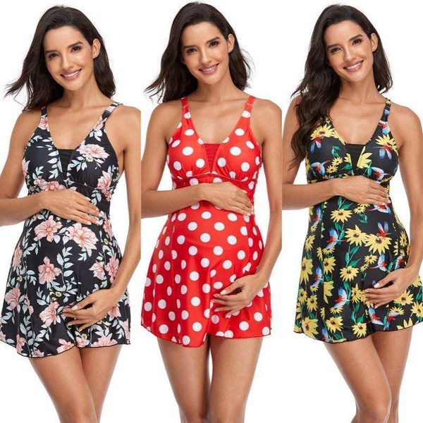 large size pregnant swimwear womens printed skirt anti exposure underpants split swimming suit way outer order, White;black
large size pregnant swimwear womens printed skirt anti exposure underpants split swimming suit way outer order, White;black