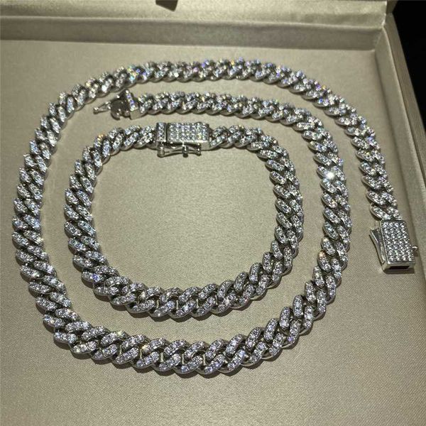 100% hand setting one row 8mm white gold plated cuban necklace vvs moissanite diamond sterling silver cuban link chain
100% hand setting one row 8mm white gold plated cuban necklace vvs moissanite diamond sterling silver cuban link chain