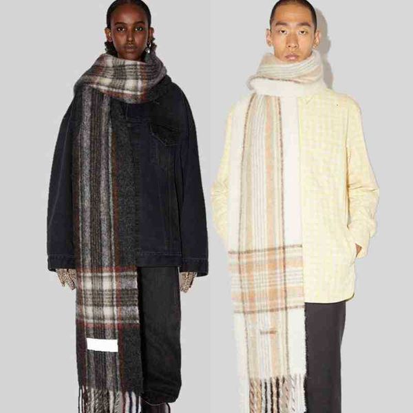 fine check cashmere women's scarf thickened in autumn and winter with shawl ac couple scarf, Blue;gray
fine check cashmere women's scarf thickened in autumn and winter with shawl ac couple scarf, Blue;gray