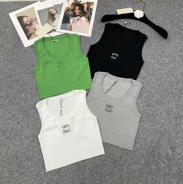 women's t-shirt tank anagram loewee crop tank designer t shirts women knits tee knitted sport lowewe woman vest yoga tees green size l, White
women's t-shirt tank anagram loewee crop tank designer t shirts women knits tee knitted sport lowewe woman vest yoga tees green size l, White