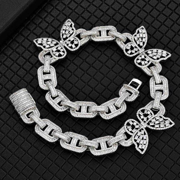 new hip hop butterfly pig nose cz claw cuban necklace classic fashion ladies zircon clavicle chain hip hop cuban chain necklace, Silver
new hip hop butterfly pig nose cz claw cuban necklace classic fashion ladies zircon clavicle chain hip hop cuban chain necklace, Silver