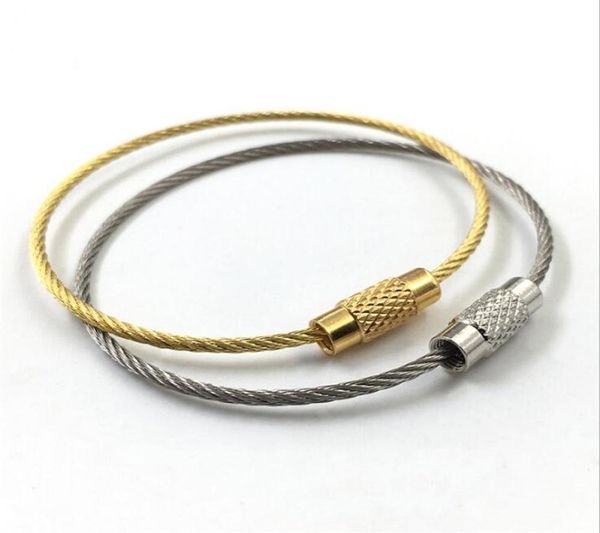 fashion stainless steel wire keychain mental clip key chain snap hook keychains cable key ring screw locket keychain for outdoor h6460327, Silver
fashion stainless steel wire keychain mental clip key chain snap hook keychains cable key ring screw locket keychain for outdoor h6460327, Silver