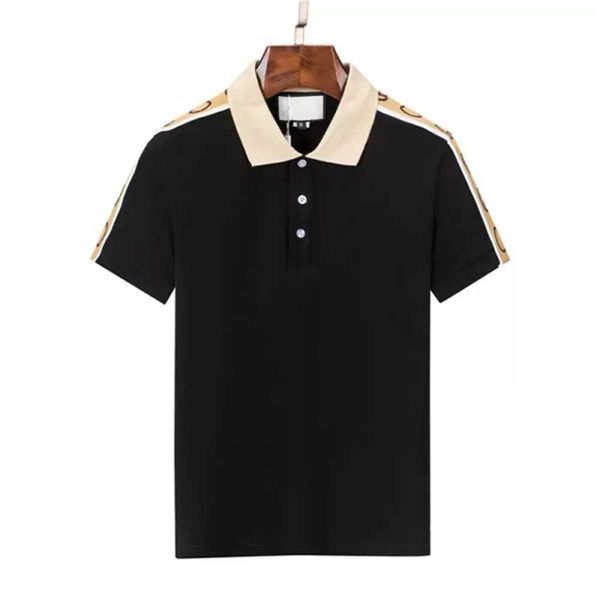 designer mens tshirt polo shirt brand new cotton embroidery wrinkle proof breathable lapel commercial fashion casual print high end short sl, White;black
designer mens tshirt polo shirt brand new cotton embroidery wrinkle proof breathable lapel commercial fashion casual print high end short sl, White;black