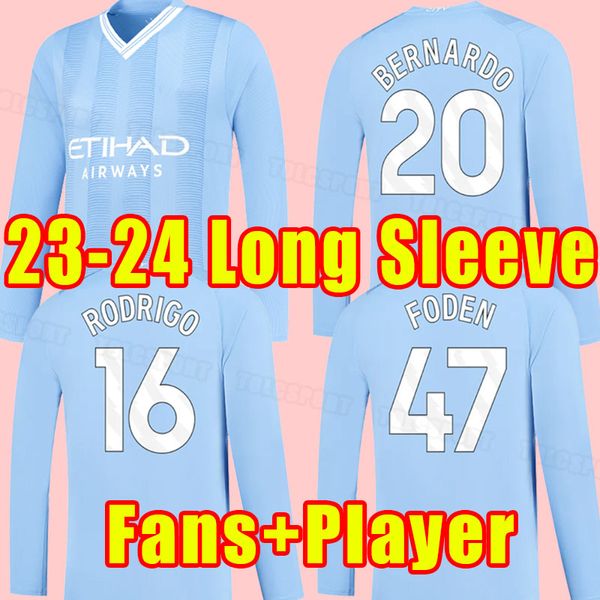 long sleeve haaland soccer jerseys 23 24 de bruyne phillips mans cities grealish mahrez manchesters foden 2023 2024 alvarez fans player vers, Black;yellow
long sleeve haaland soccer jerseys 23 24 de bruyne phillips mans cities grealish mahrez manchesters foden 2023 2024 alvarez fans player vers, Black;yellow