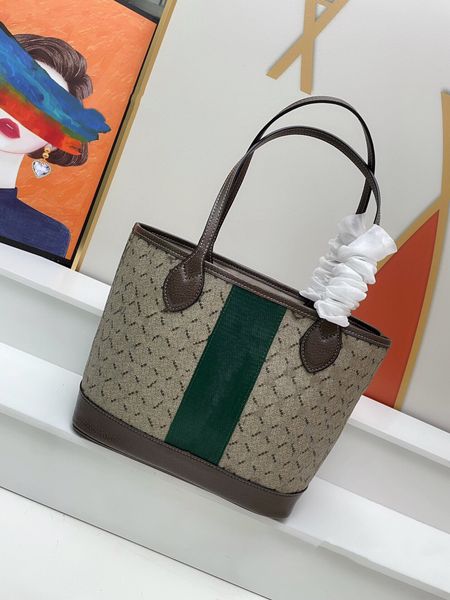 fashion red green striped tote shopping bag women's large capacity handbag leather canvas designer luxury 25cm commuter bag
fashion red green striped tote shopping bag women's large capacity handbag leather canvas designer luxury 25cm commuter bag