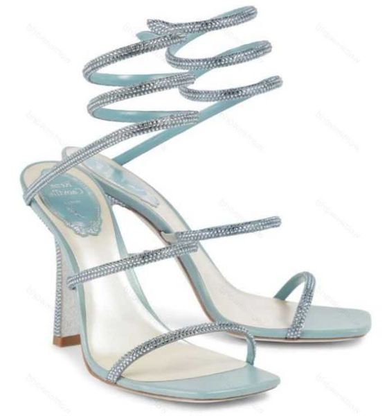 rene caovilla 10cm stiletto high heel sandals crystal karung light blue snakelike twining rhinestone sandals women summer thick heels shoes, Black
rene caovilla 10cm stiletto high heel sandals crystal karung light blue snakelike twining rhinestone sandals women summer thick heels shoes, Black