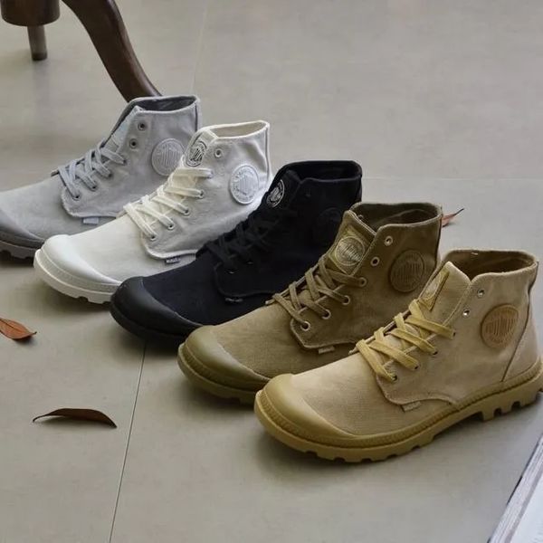 french fashion brand pa lladium genuine paladin men's shoes high canvas shoes casual aliburke women's shoes, Black
french fashion brand pa lladium genuine paladin men's shoes high canvas shoes casual aliburke women's shoes, Black
