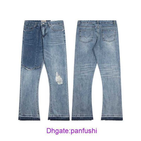 factory outlet wholesale designer shorts for sale 2023 spring and autumn g allery d ept graffiti hip hop jeans with broken holes straight le, Blue
factory outlet wholesale designer shorts for sale 2023 spring and autumn g allery d ept graffiti hip hop jeans with broken holes straight le, Blue