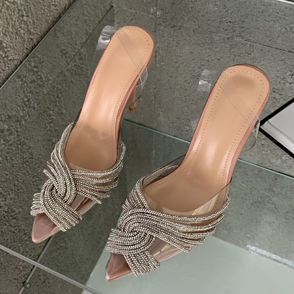liyke crystal transparent pointed toe woman pumps high heels slingback sandals stiletto party wedding stripper shoes silver, Black
liyke crystal transparent pointed toe woman pumps high heels slingback sandals stiletto party wedding stripper shoes silver, Black