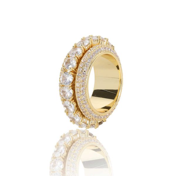round 3a+ cubic zircon ring copper plated gold ice out full cz hip hop ring men's fashion jewelry, Silver
round 3a+ cubic zircon ring copper plated gold ice out full cz hip hop ring men's fashion jewelry, Silver