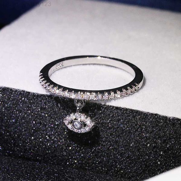 new lucky evil eye ring 925 sterling silver ring zircon pendant ladies jewelry fashion luxury ladies ring engagement ring, Golden;silver
new lucky evil eye ring 925 sterling silver ring zircon pendant ladies jewelry fashion luxury ladies ring engagement ring, Golden;silver
