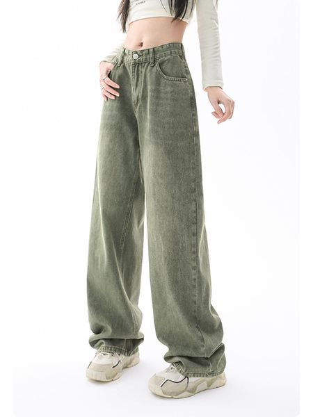 jeans green women jeans high waist loose straight leg femme jean fashion y2k casual streetwear female pants baggy trouser, Blue
jeans green women jeans high waist loose straight leg femme jean fashion y2k casual streetwear female pants baggy trouser, Blue