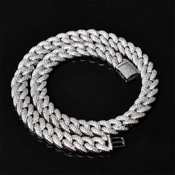 hip hops men's cuban link chain necklace iced out 10mm miami crystal rhinestone cuban chain necklace, Silver
hip hops men's cuban link chain necklace iced out 10mm miami crystal rhinestone cuban chain necklace, Silver