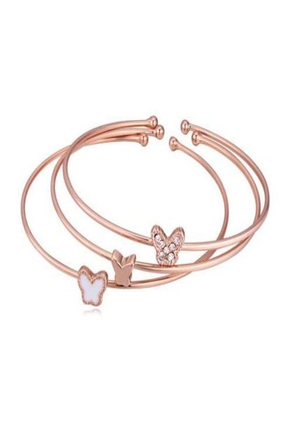 bracelets for women luxury fashion zircon 18k gold plated alloy butterfly bangles jewelry 3piece set open bangles2209486, Black
bracelets for women luxury fashion zircon 18k gold plated alloy butterfly bangles jewelry 3piece set open bangles2209486, Black