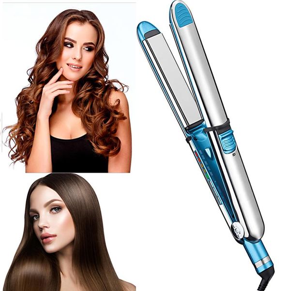 electric hair straightening max 450f titanium floating plate flat iron fast hair straightener professional lcd digital 110240v3267440, Black
electric hair straightening max 450f titanium floating plate flat iron fast hair straightener professional lcd digital 110240v3267440, Black