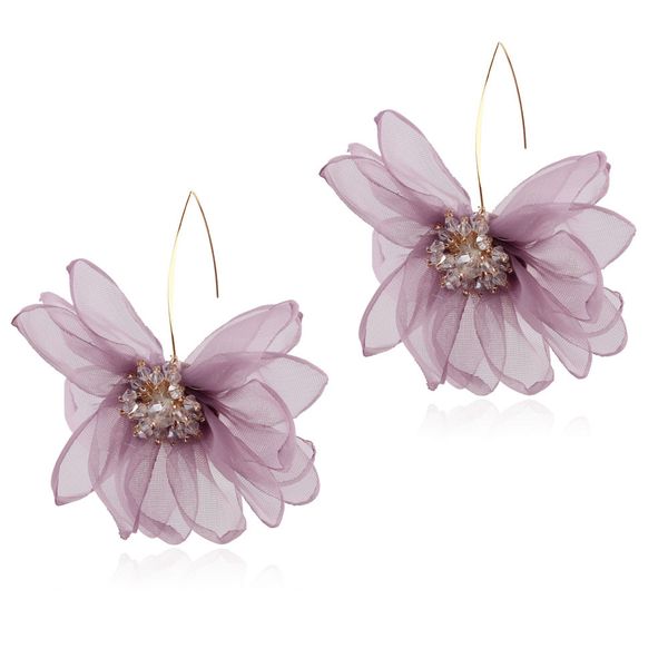 charm vacation style fairy fabric art big petal flower earrings forest earrings female korean style fresh earrings, Golden
charm vacation style fairy fabric art big petal flower earrings forest earrings female korean style fresh earrings, Golden