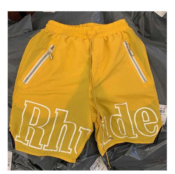 rh designer men limited rhude shorts summer swim short knee length hip hop high street sports training beach pants mens elastic waist mesh r, White;black
rh designer men limited rhude shorts summer swim short knee length hip hop high street sports training beach pants mens elastic waist mesh r, White;black