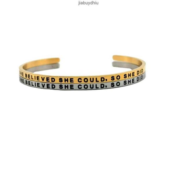 europe uplifting popular motivational jewelry inspirational mantra cuff bracelet rainbow she believed bangle for gift, Silver
europe uplifting popular motivational jewelry inspirational mantra cuff bracelet rainbow she believed bangle for gift, Silver