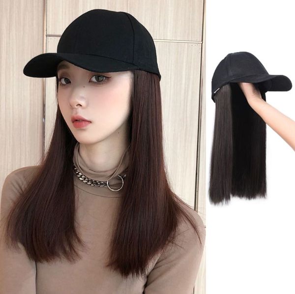 the 12 -inch hat wig summer shading peaked hats long hair wig hat has many style choices, supporting customization, Black
the 12 -inch hat wig summer shading peaked hats long hair wig hat has many style choices, supporting customization, Black