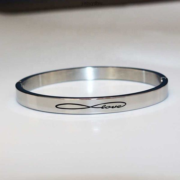 fashion love bangle bracelets wholesale custom clasp cuff engraved infinite bracelet, Silver
fashion love bangle bracelets wholesale custom clasp cuff engraved infinite bracelet, Silver