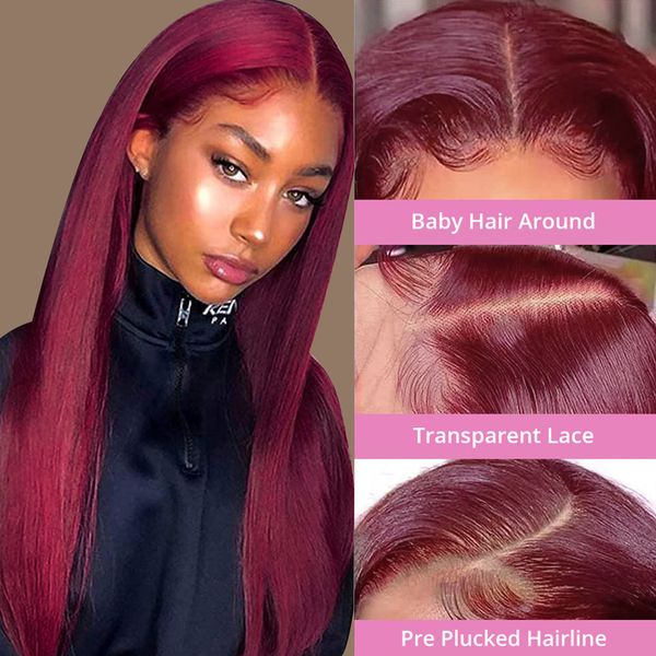 straight 13x4 hd lace frontal brazilian red colored lace front human hair wigs for women pre plucked, Black;brown
straight 13x4 hd lace frontal brazilian red colored lace front human hair wigs for women pre plucked, Black;brown