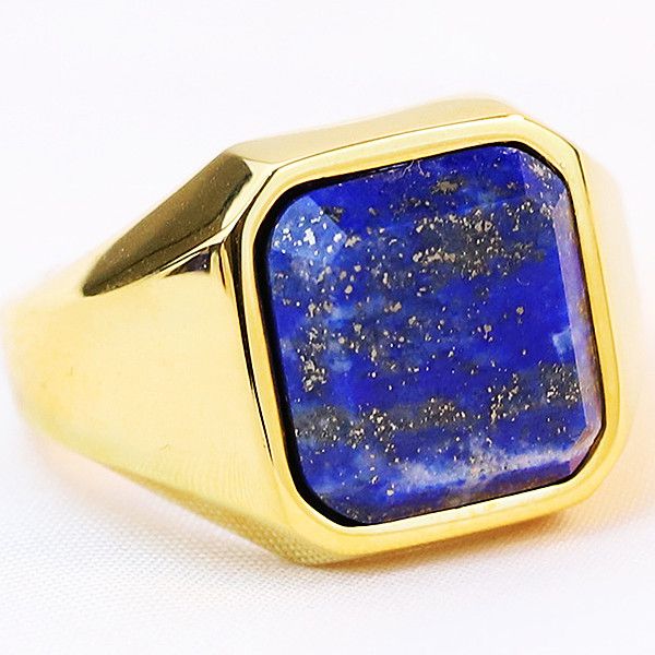 men's rings stainless steel square lapis lazuli stone gemstone ring for men gentlmen boss jewelry gift yw228cg1674, Golden;silver
men's rings stainless steel square lapis lazuli stone gemstone ring for men gentlmen boss jewelry gift yw228cg1674, Golden;silver