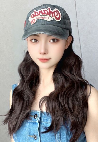 wig hat all -in -one female peaked caps in spring and summer, many stylish and versatile choices, support customization, Black
wig hat all -in -one female peaked caps in spring and summer, many stylish and versatile choices, support customization, Black