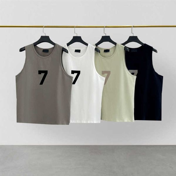 summer mens designer vest american casual tank round neck loose sweatshirt men women sleeveless t-shirt, White;black
summer mens designer vest american casual tank round neck loose sweatshirt men women sleeveless t-shirt, White;black