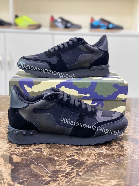 leather valentinoly designers camouflage sneakers camo mens womens rivet shoes suede studded flats casual shoe mesh tr gdvc, Black
leather valentinoly designers camouflage sneakers camo mens womens rivet shoes suede studded flats casual shoe mesh tr gdvc, Black