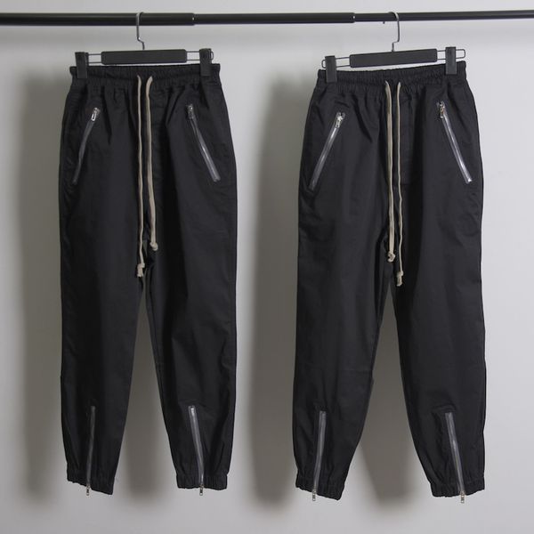 original rick men pants black casual trousers for men zipper sweatpants elastic waist owens men hiphop streetwear men causal pants
original rick men pants black casual trousers for men zipper sweatpants elastic waist owens men hiphop streetwear men causal pants