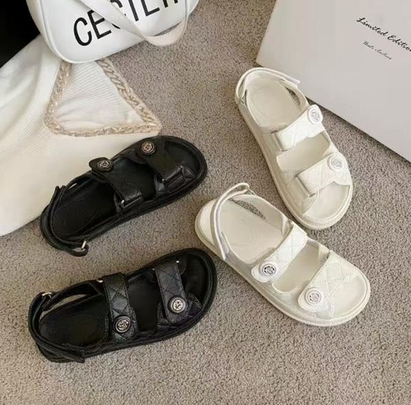 sandals 2023 designer shoe woman sandals slingback platform dad sandal shoes leather calf quilted slides grandad luxury sandles for women be, Black
sandals 2023 designer shoe woman sandals slingback platform dad sandal shoes leather calf quilted slides grandad luxury sandles for women be, Black