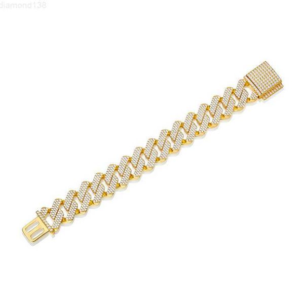 customised new trendy 20mm new man's gold plated brass diamond iced out cuban hip hop bracelets, Silver
customised new trendy 20mm new man's gold plated brass diamond iced out cuban hip hop bracelets, Silver
