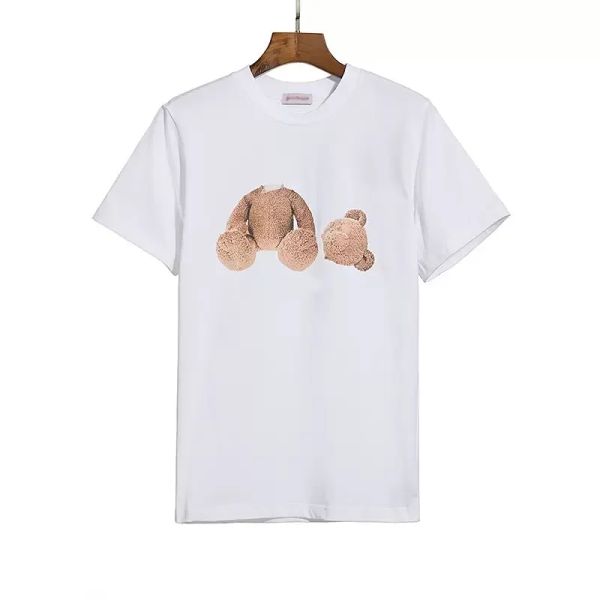 2023 trendy angel decapitated teddy bear print t-shirt loose men's and women's wear letter short sleeve, White;black
2023 trendy angel decapitated teddy bear print t-shirt loose men's and women's wear letter short sleeve, White;black