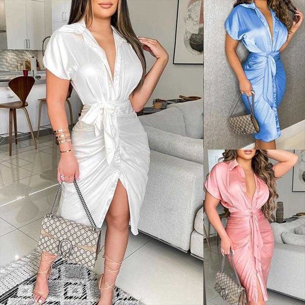 womens lapel fashion short sleeve casual dresses pleated conventional dress, Black;gray
womens lapel fashion short sleeve casual dresses pleated conventional dress, Black;gray